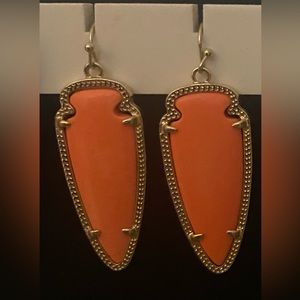 Kendra Scott Earings in Coral